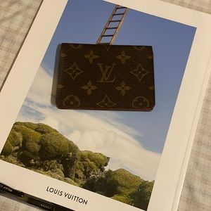 Louis Vuitton cardholder in okay condition!
